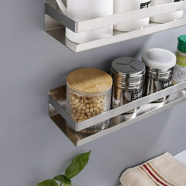 Estante de pared para baño 20-40cm Estante de ducha de cocina de