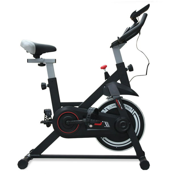 Bicicleta Fija Centurfit Negro Spinning Profesional 10 KG Fitness Cardio  Gym