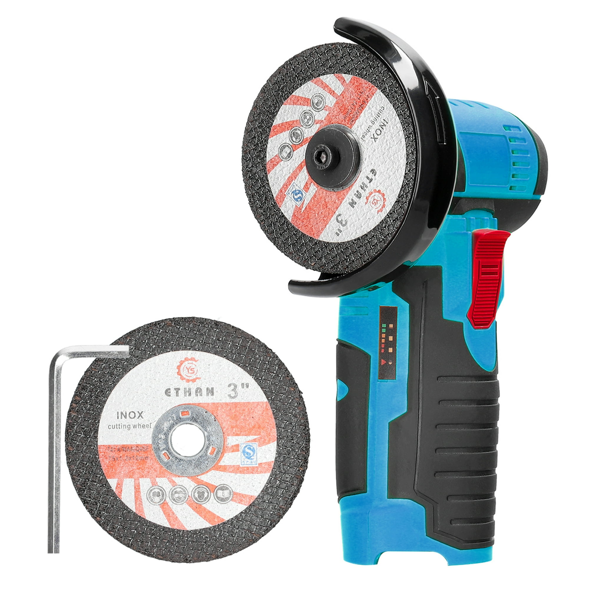 NANWEI 21V Sierra circular inalámbrica sin escobillas 7800RPM 4.0Ah Batería  rápida NANWEI Sierra eléctrica