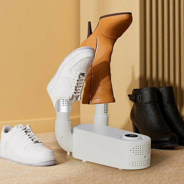 Secador de zapatos inteligente con temporizador, secador desodorante de  zapatos de 4 engranajes para calcetines de zapatos domésticos
