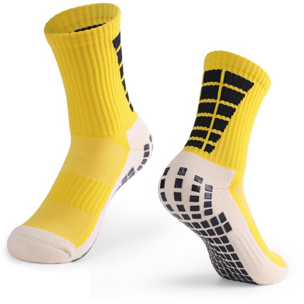 Calcetines de fútbol antideslizantes para hombre Calcetines atléticos para  baloncesto Fútbol yeacher Calcetines de fútbol