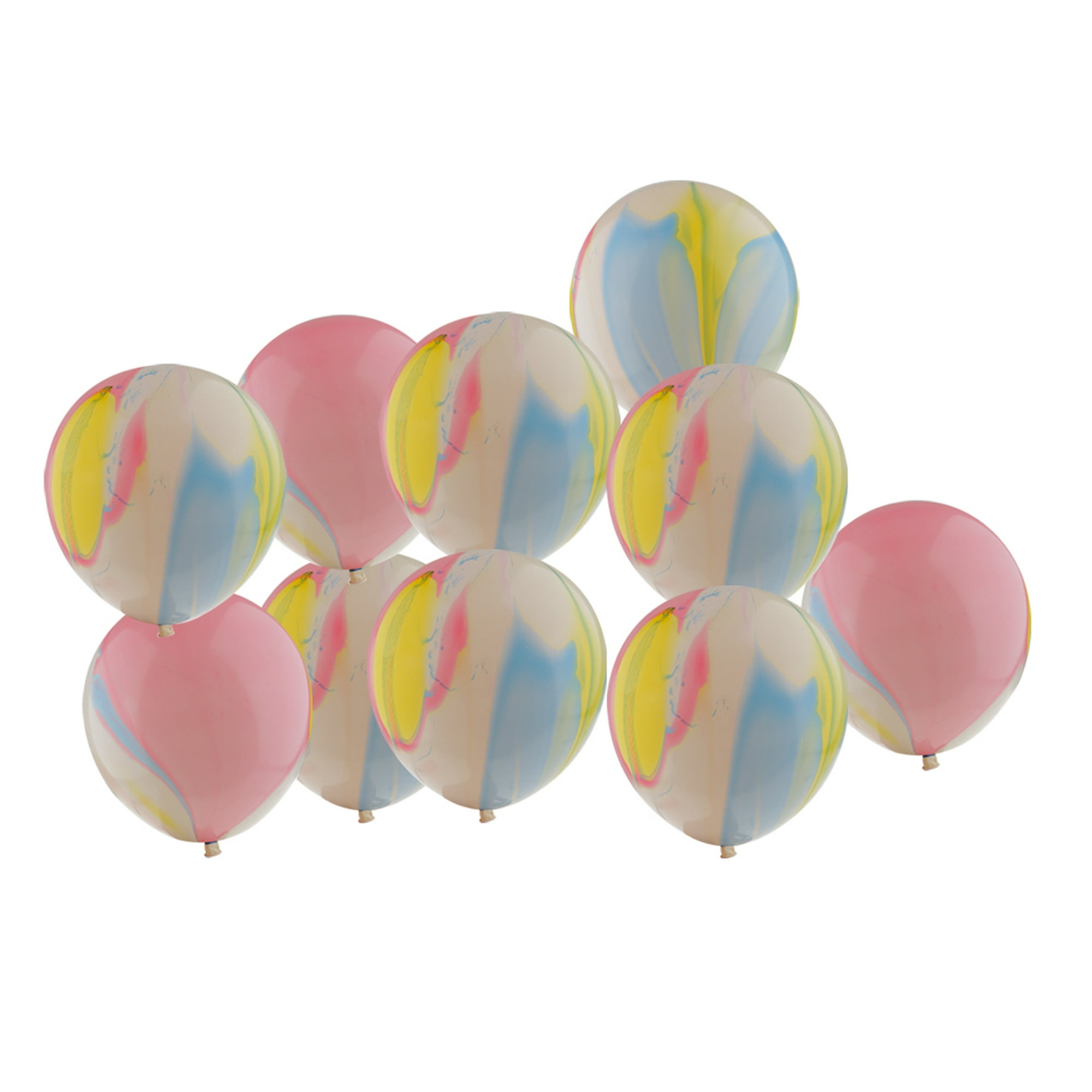24 piezas Fondo azul mixto globos de fiesta de cumpleaños decoraciones , 4  años chico de cumpleaños adorno, Moda de Mujer