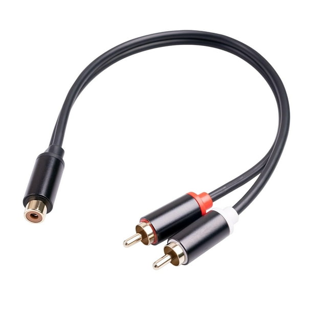 Compre 3.5 mm Hasta el Doble de Cable Aux de 6.35 mm 2 Mono 6.35 Cable de  Audio de Jack a 3.5 Masculino 2m Para Amplificador de Teléfono a Mezclador  en China