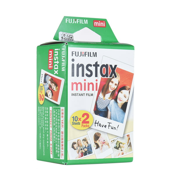 Irfora Fujifilm Instax Mini 20 hojas de película blanca Papel