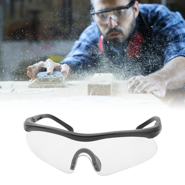 Protección ocular antisalpicaduras Gafas de seguridad en el trabajo Gafas  protectoras a prueba de polvo a prueba de viento Gafas ópticas de marco de  lente Gafas de ciclismo