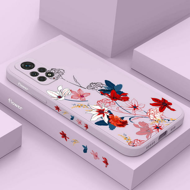 Flores Bloom Funda Del Teléfono Para Xiaomi Redmi Note 12S 12 Pro PLus 4G  5G De Moda Cómoda Para Sentir Casa de los Tesoros