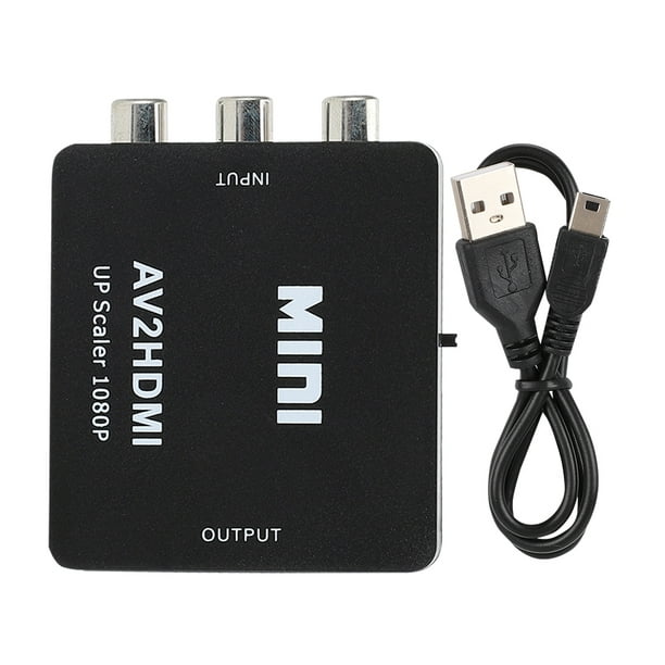 Hdmi Un Convertidor De Rca, Hdmi Av Compuesto Un Vídeo Adapt