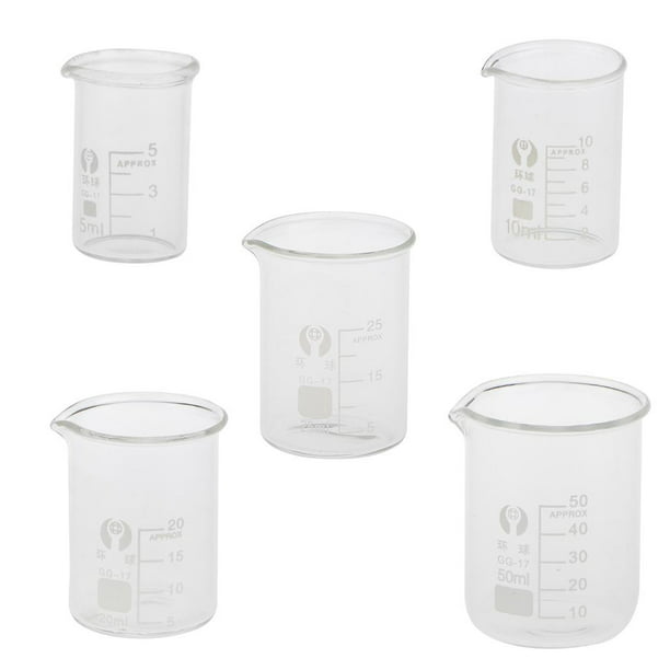 50/100/150/250/500 ml laboratorio de cocina vaso medidor taza kusrkot Vaso  de medición