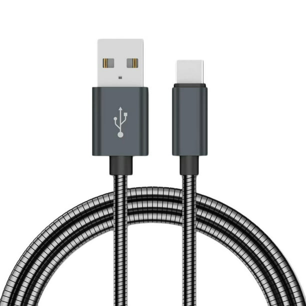 Basics, Cable de carga rápida de 60 W USB-C2.0 a cable USB-A  (certificado USB-IF) – 10 pies, color negro