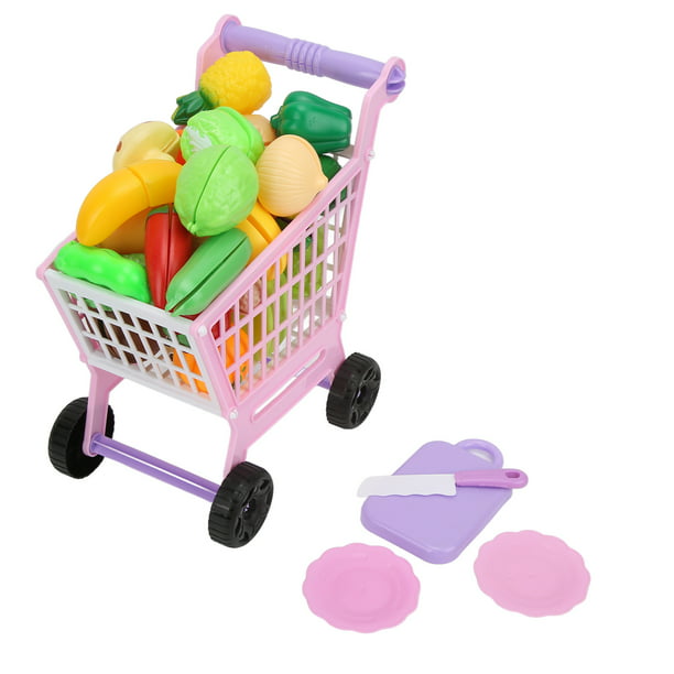 Carro de compras de juguete carrito de compras supermercado carro