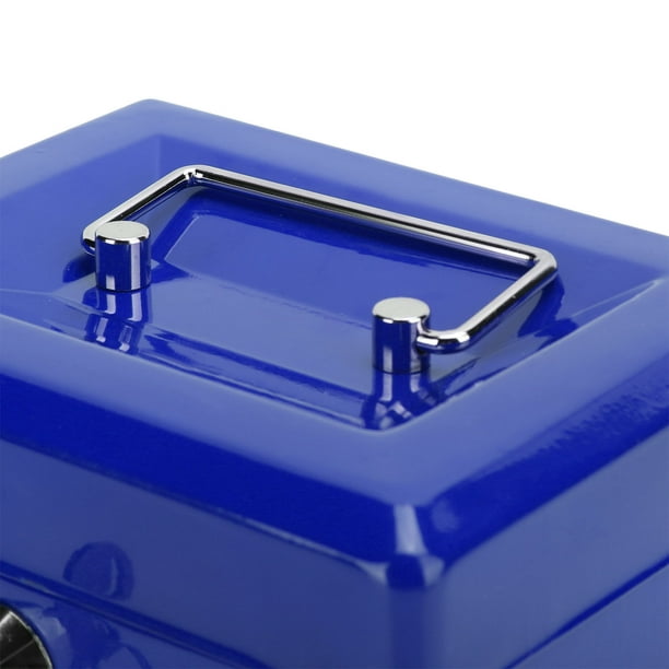 Caja Fuerte Traba Mini 38000 Electrónica Azul de Sobreponer