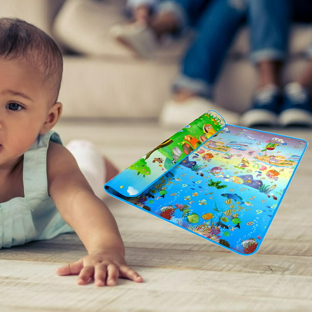 HOMTOL Alfombra Gateo Bebe Alfombra Infantil de Juegos Plegable Acolchada  de XPE Impermeable y Reversible,es un Regalo Ideal para el Bebé :  : Bebé