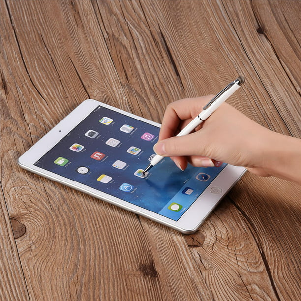 Lápiz óptico activo compatible con pantallas táctiles iOS y Android, lápiz  con función táctil dual, lápiz óptico recargable para iPad/iPad
