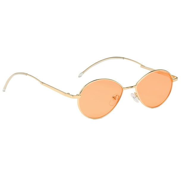 Gafas De Sol Vintage Para Hombre Y Mujer , Rectangular , Ovalada Y