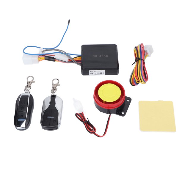Sistema de alarma de motocicleta, alarma de seguridad antirrobo, arranque  del motor a control remoto, 12V universal, 125dB