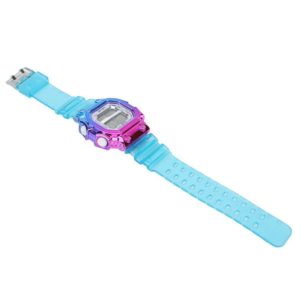 Reloj Despertador Digital gummy Azul Indigo — Mis Petates