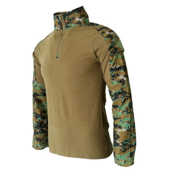  9 colores al aire libre pesca deportes camiseta hombre manga  larga camisa militar uniforme, Moderno, M, Verde ejército : Ropa, Zapatos y  Joyería
