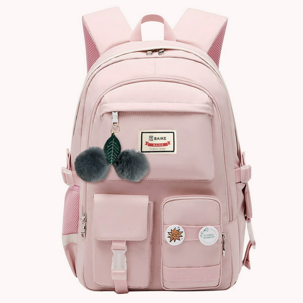 Hermosa mochila escolar para niñas de 3 a 9 años Nova 2023 Li Color  rosa/pequeña