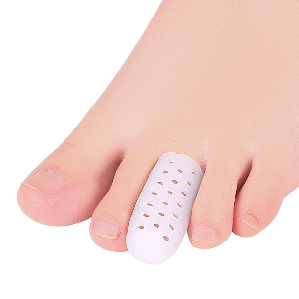  Protectores de dedos de gel para dedos de los pies, fundas  transpirables para los dedos, nuevo material, para ampollas, callos, dedos  de martillo, pérdida de uñas de los pies, alivio del