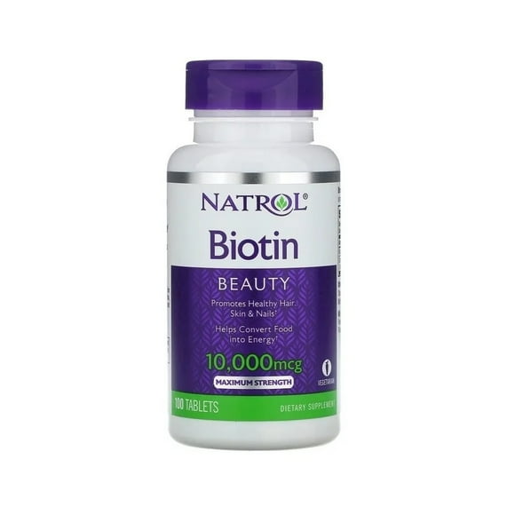 biotina beauty 10000 mcg natrol 100 tabletas