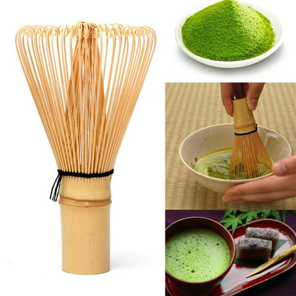 Té Matcha Chasen Batidor De Bambú En Polvo Y Una Cuchara Para La