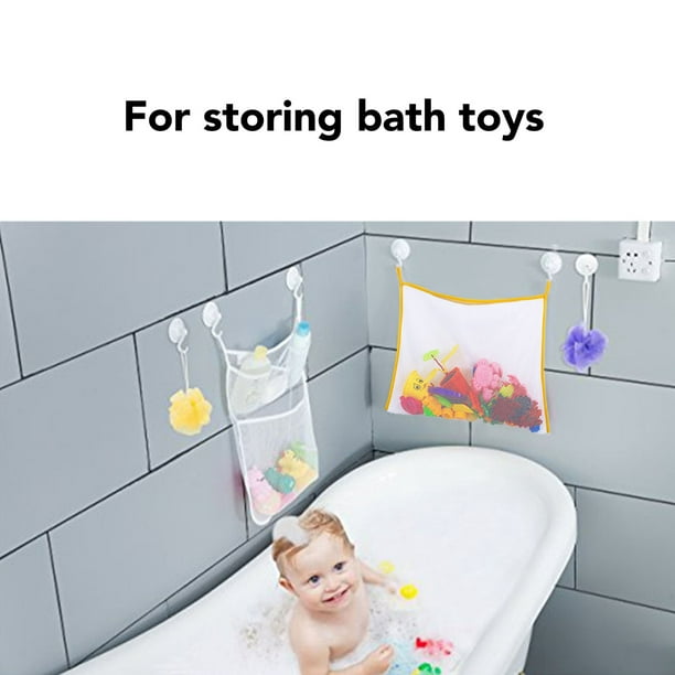 Organizador de juguetes de baño para bebé, bolsa colgante de malla con  diseño de dinosaurio, Animal