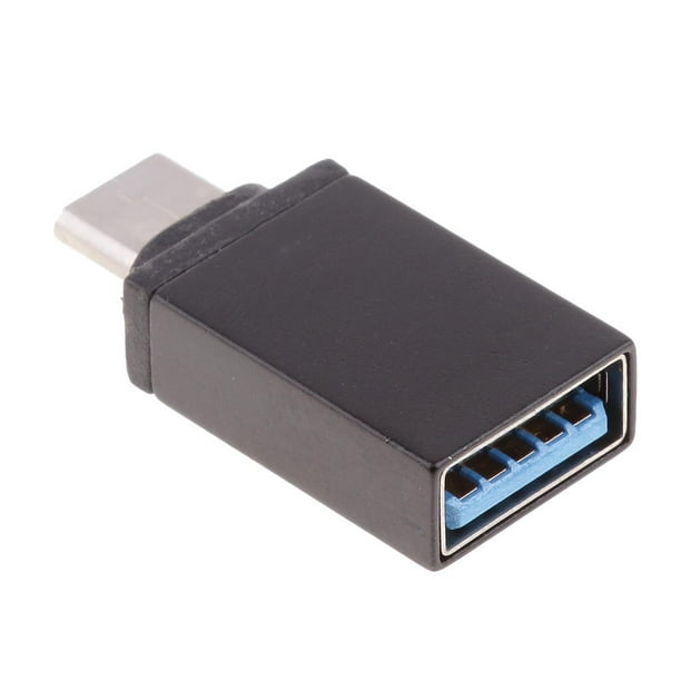 Adaptador OTG Tipo C Macho a USB Hembra De Plástico