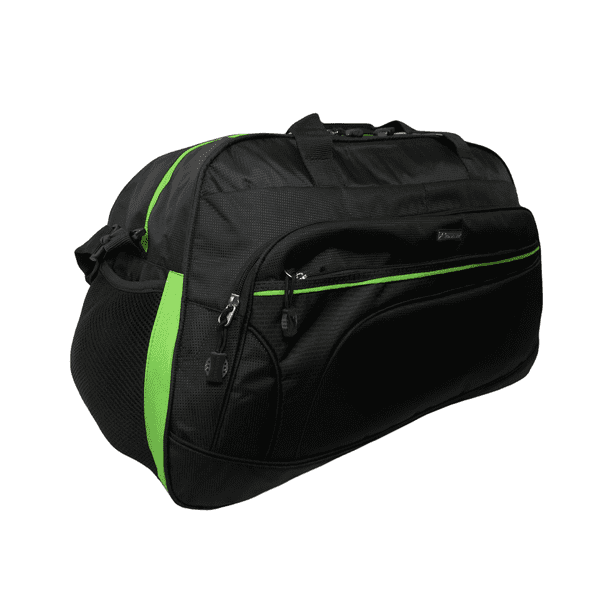 Bolsa de mano para mujer, bolsa de viaje grande con bolsa para zapatos, 2  en 1, para colgar maleta, traje de viaje, Negro -, Bolsa de viaje