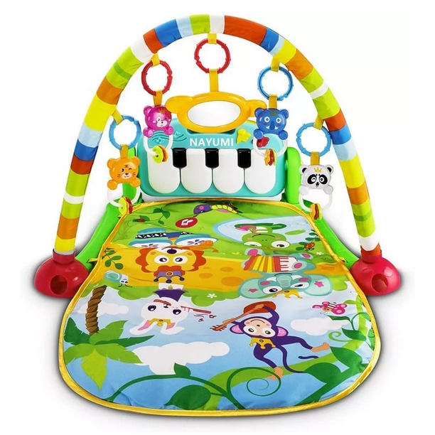 Gimnasio Montessori para bebés (sin la alfombra) - Puntos Soñados