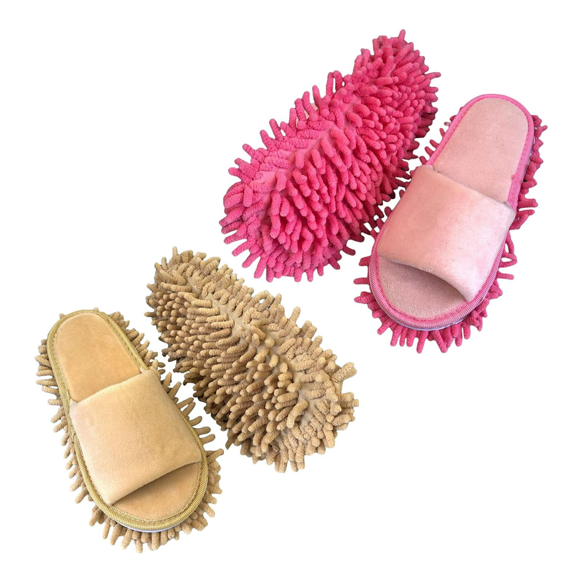 Mopa de microfibra, zapatillas, herramienta de limpieza de polvo para el  hogar, zapatos lavables desmontables JAMW Sencillez