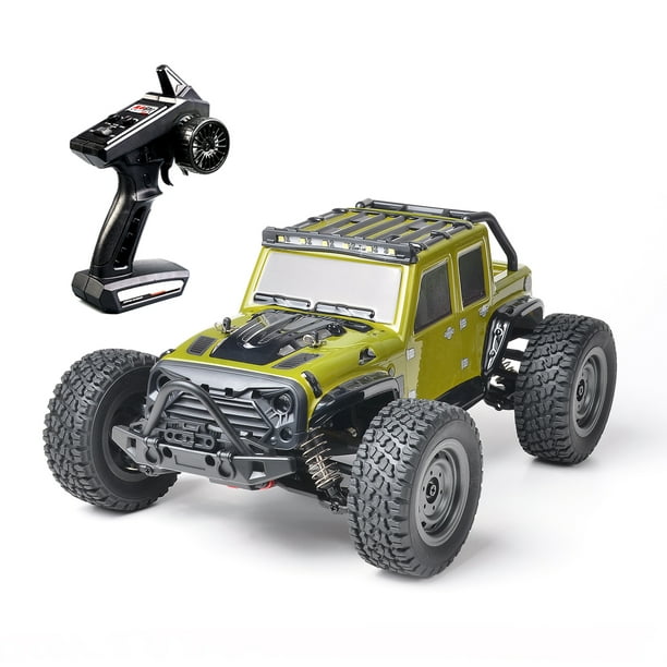 Coche teledirigido Vehículos de alta velocidad Rock Crawler para regalos de  Rojo Sunnimix Camión de coche RC