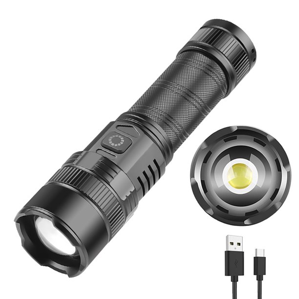 Antorcha LED IPX4 impermeable 5 modos antorcha lámpara para senderismo  pesca emergencia Hugtrwg Para estrenar