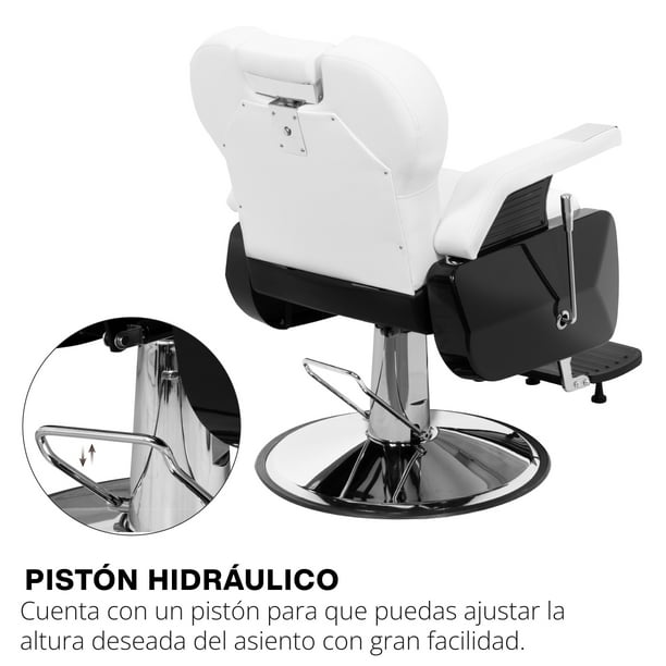 Silla de peluquería, alta resistencia, hidráulica, silla para peluquería y  barbería, para mujer y hombre