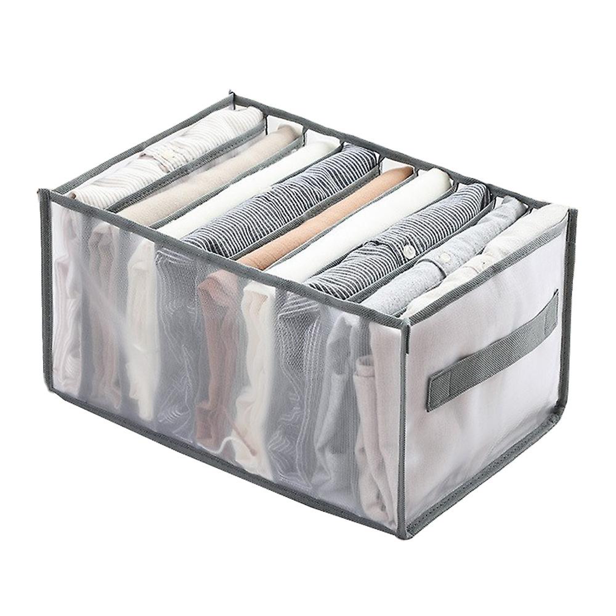 hinrey 3 pcs Organizador Armario Ropa, Cajas Almacenamiento