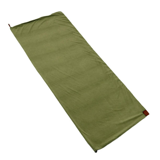 Saco de Dormir Cobertor Camping Coleman Stratus Fleece Verde em