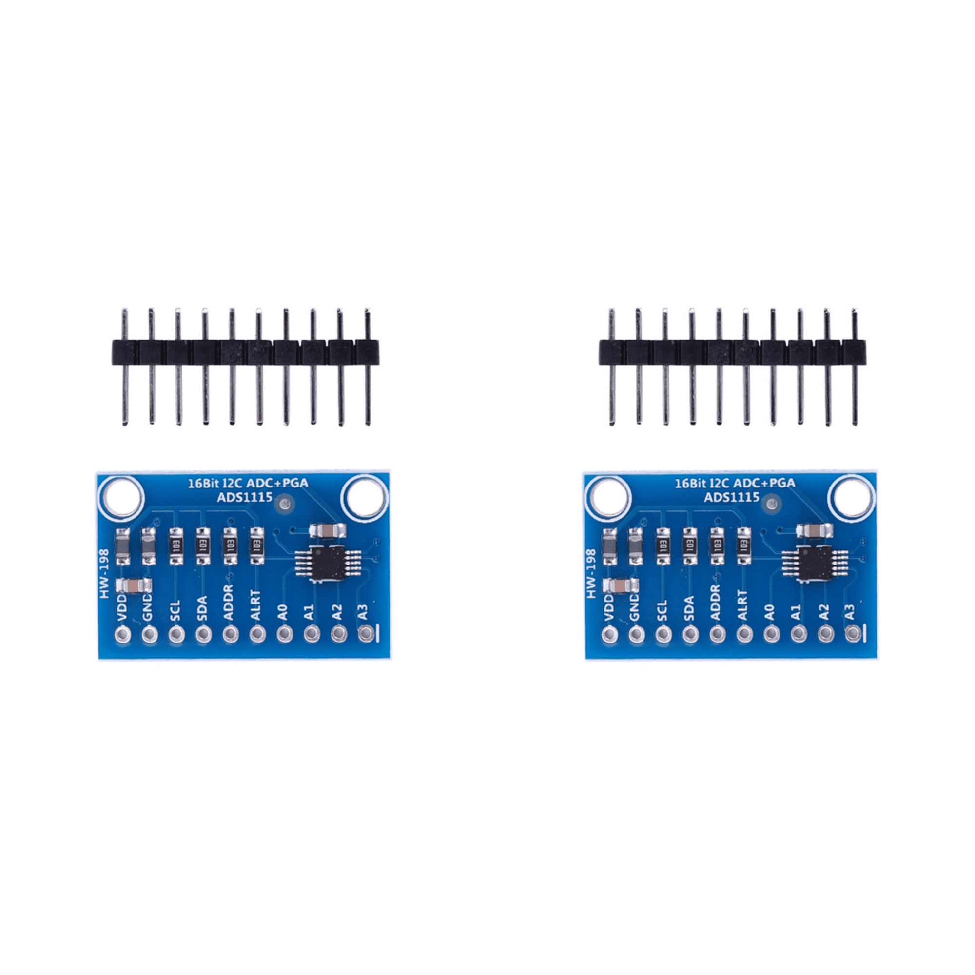 Convertidor analógico a digital ADC ADS1115 16 Bit I2C para Arduino RPi ...