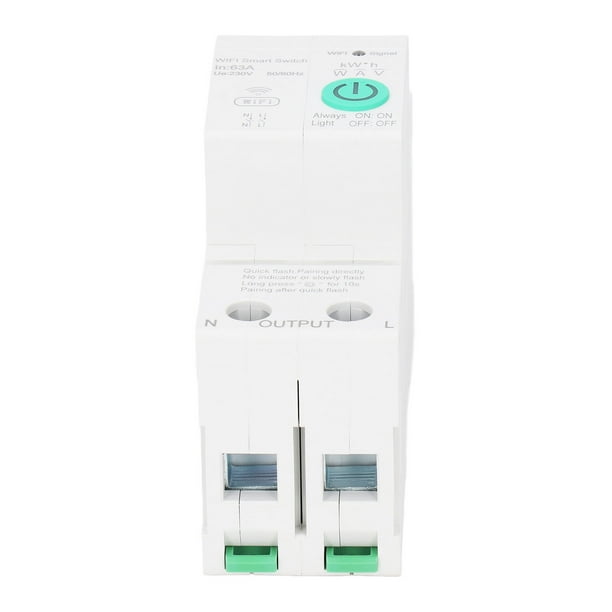 Interruptor de aire de disyuntor inteligente Wifi de 1-4p