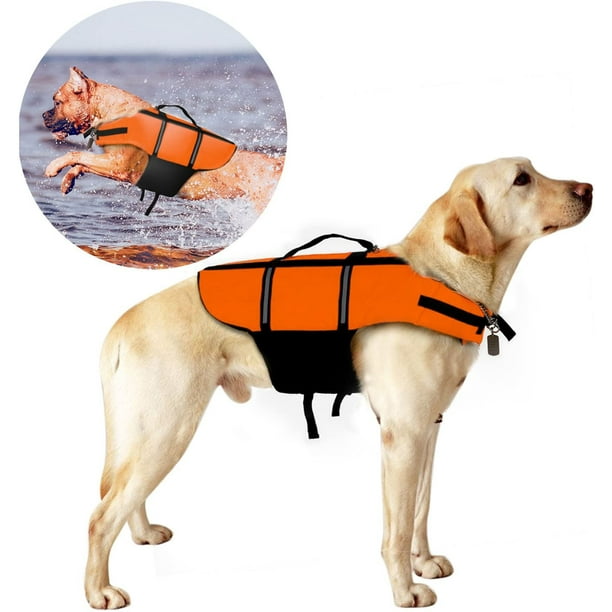 Ropa para mascotas,Chaleco salvavidas para perros, entrenamiento de natación para con chaleco Vhermosa LKX-1170 | Walmart en línea