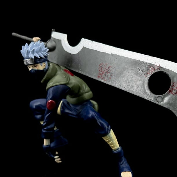 Desconto Naruto, hatake kakashi anime figura de área de trabalho de  decoração de modelo de ação de boneca coleção de desenhos animados  crianças, crianças brinquedo legal presente de natal - Ação e