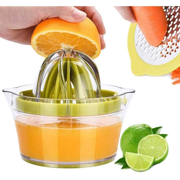 Exprimidor Manual de frutas para el hogar, exprimidor de mano, extractor de  exprimidor de limón naranja verde