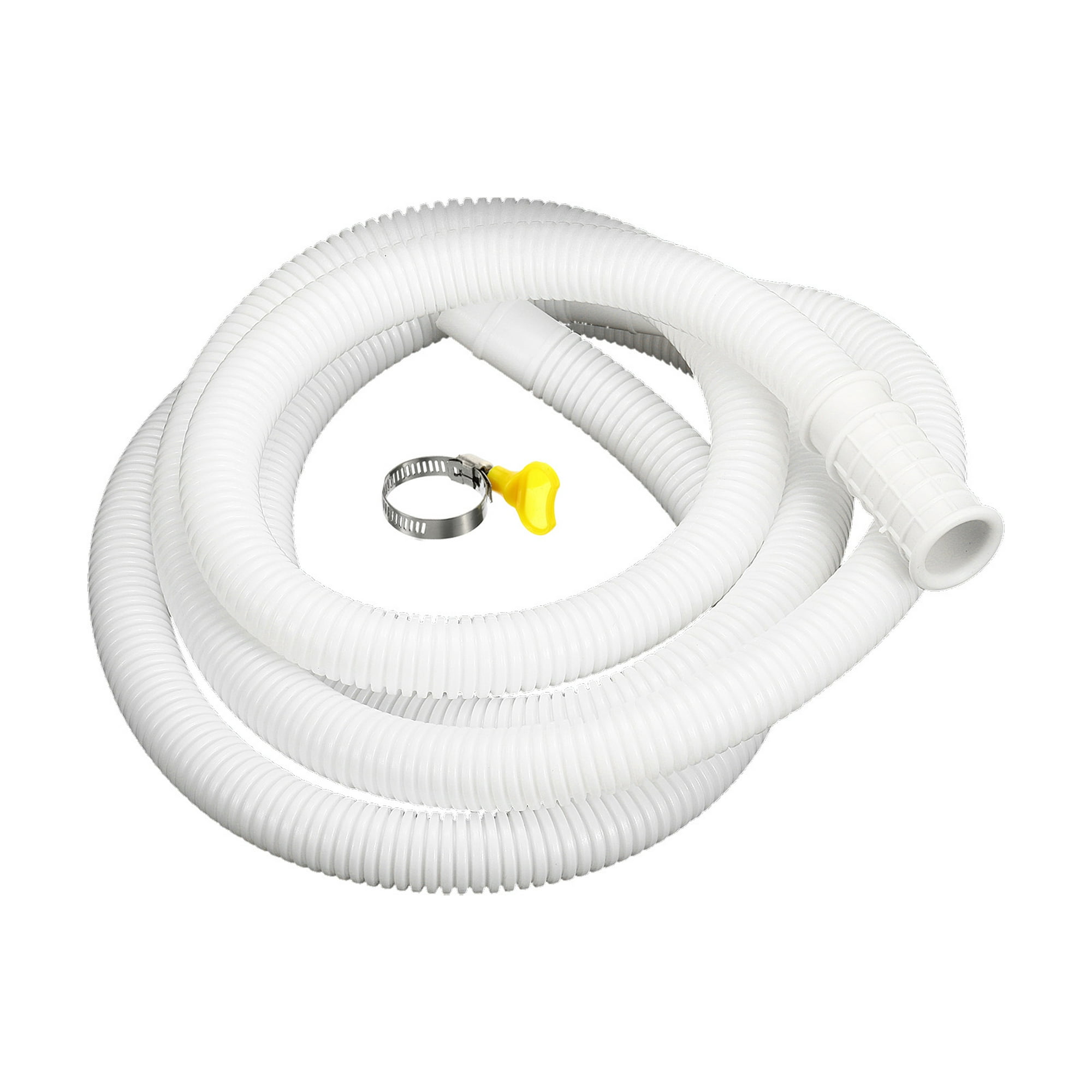  Tubo manguera de drenaje de plástico para aire acondicionado, 2  m, 6,6 pies, 15 mm x 16 mm, color blanco : Herramientas y Mejoras del Hogar