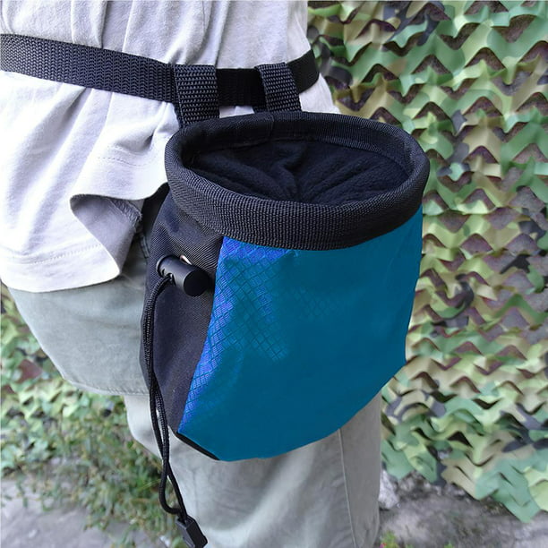 Cinturón de cintura ajustable bolsa de polvo de magnesio para