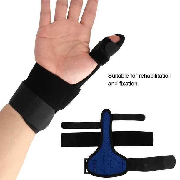 Soporte de Mano Ajustable Protector de Dedos Protección de Férula Soporte  de Recuperación de Lesiones Soporte de Dedo de Mano Soporte de Fijación de  Dedo ANGGREK Otros