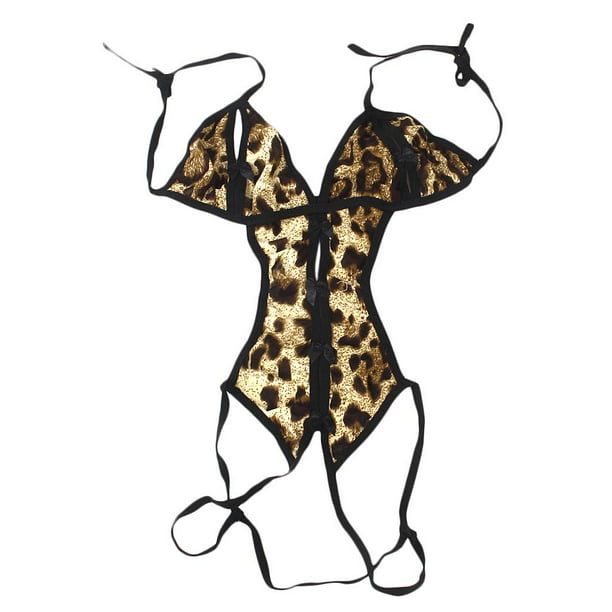 Disfraz de Leopardo Pijama para Mujer