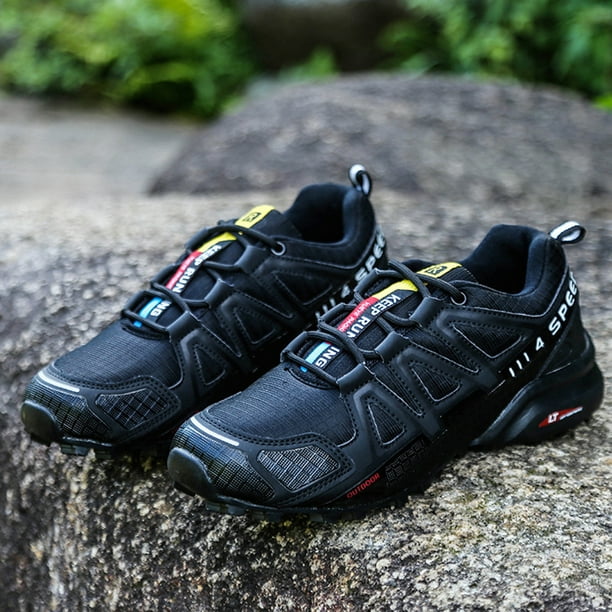  Salomon Speedcross 6 GTX Zapatos de senderismo para hombre,  Negro/Negro : Ropa, Zapatos y Joyería