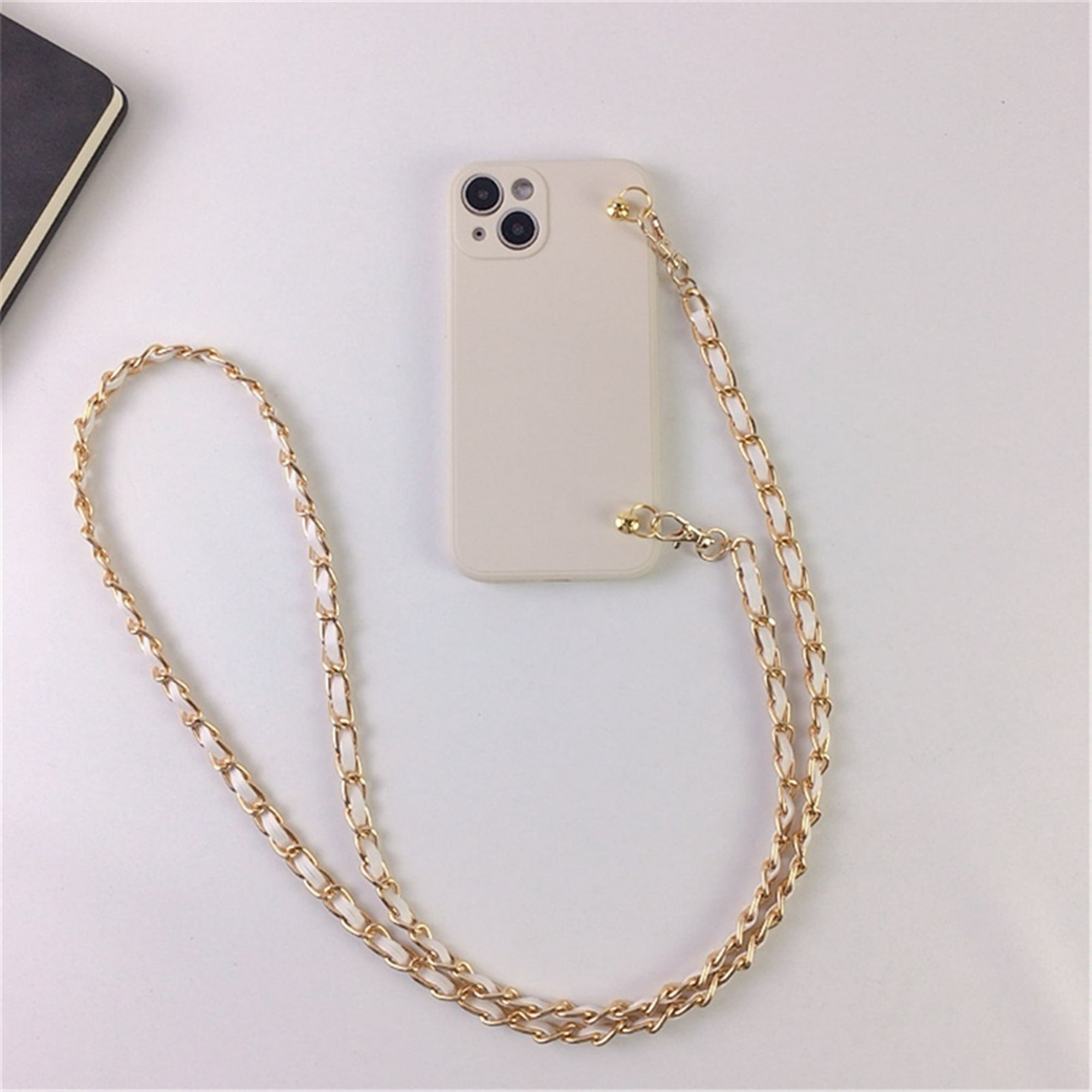 Collar (A) para Apple iPhone 12 Pro Max Funda con Cuerda Cadena