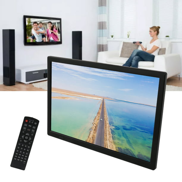  Chiwe TV digital portátil de 16 pulgadas, televisión portátil,  diseño profesional, rendimiento superior, multifuncional, con batería de  litio recargable de 1800 mAh para exteriores : Electrónica