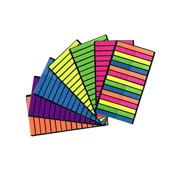  Marcadores de página adhesivos, notas adhesivas, cubierta de  cuero de estilo elegante, ampliamente utilizada para la escuela, el hogar y  la oficina : Productos de Oficina