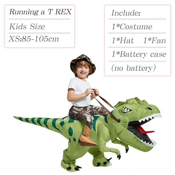 Disfraz Dinosaurio Inflable Niños