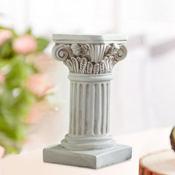 Pedestal decorativo de boda para planta, columna romana griega, estilo  antiguo, pilar romano, dorado, 74cm de alto -  México
